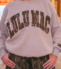 MOSSY OAK X LULU MAC SWEATSHIRT - GREIGE