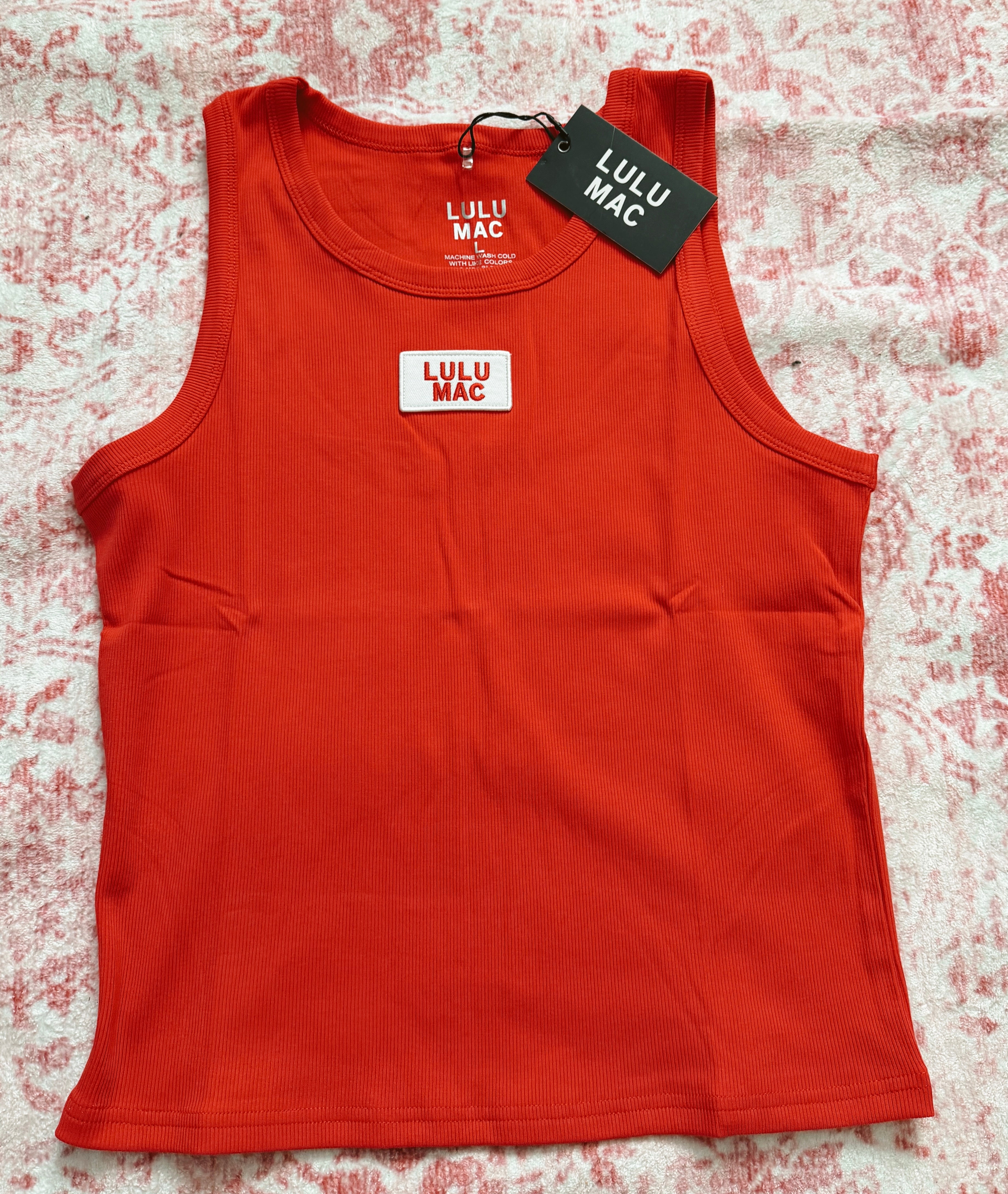 LULU MAC - RED TANK TOP